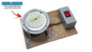 How To Make Solder Remover Machine At Home || How To Make Desoldering Machine At Home