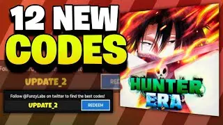 *NEW* HUNTER ERA CODES SEPTEMBER 2024 - ROBLOX HUNTER ERA CODES