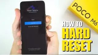 How to Hard Reset Xiaomi Poco M6 | Removing Password Unlock