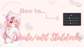 How to create/edit statdocks | Discord Tutorial | Easy | mswannyy