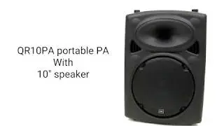 QTX QR10PA portable PA System @ AstoundedDotCom