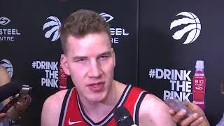 Raptors Media Day: Jakob Poeltl - September 25, 2017