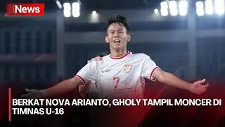 Moncer Di Timnas Indonesia U16, Gholy: Saya Mengikuti Instruksi Nova Arianto