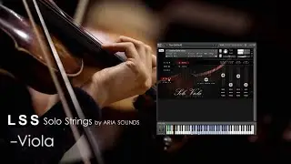 Aria Sounds LSS Solo Strings Viola Demo - Test All The Articulations (2022)