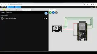 Rotary Encoder Simulation with ESP32