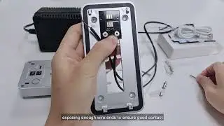 R4957 Smart Video Doorbell: How to AC power supply this doorbell?