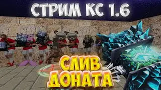 СТРИМ КС 1.6 // СЛИВ ДОНАТА! КОПИМ РОЯЛ-ПАКИ // Прятки в кс 1.6