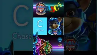 Paw Patrol The Mighty Movie ABC -  Paw Patrol Alphabet Mighty PUPS A to F 