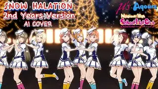 Snow halation ( AI Cover ) - 2nd Years Version SIFAS MV | µ's