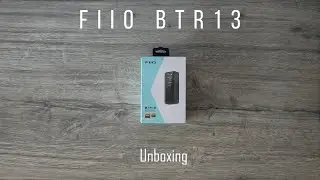 FiiO BTR13 Bluetooth Dongle DAC-AMP Unboxing