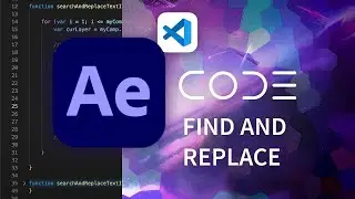 ExtendScript Tutorial - After Effects: Find and Replace Text