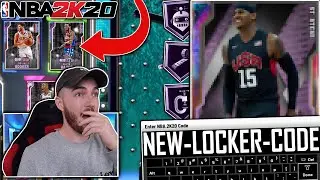 NEW *INSANE* LOCKER CODE 2K20 + HIDDEN GALAXY OPAL CARMELO ANTHONY GAMEPLAY! (NBA 2K20 MYTEAM)