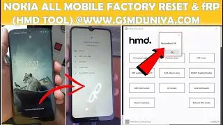 NOKIA HMD | Nokia Mobile lock unlock kaise tode | Nokia Mobile Factory Reset Frp 100%