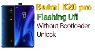 Redmi k20 pro flashing Ufi box II By Technical Sam