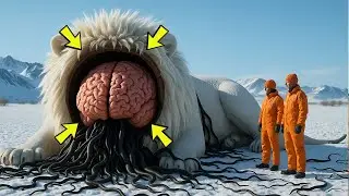 Animal Rescue Story: Golden Retriever Finds Rescue Team to Help White Lion Covered in Strange Snakes