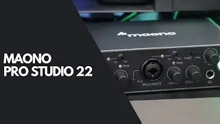 Boost Your Sound with Maono PS22 Dual Mic Audio Interface