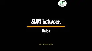 Sum between dates 