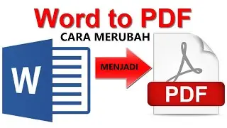 cara mengubah file word ke pdf