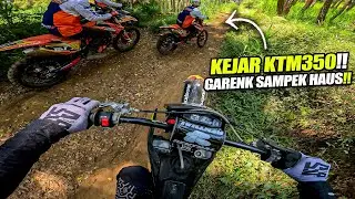 LAGI WENAK KEJAR KTM350cc, MALAH GARENK MACET !! (Review Track KWB7)