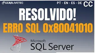 RESOLVER ERRO 0X80041010  CORRIGIR SQL Server Configuration Manager Error 0x80041010