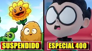 PLANTAS VS ZOMBIES 3 SUSPENDIDO, TEEN TITANS GO! ESPECIAL 400, THOMAS ESPECIAL NAVIDEÑO