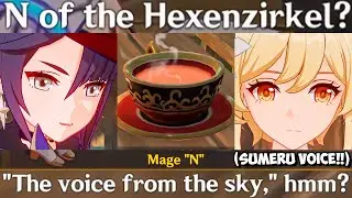 MAGE N HEXENZIRKEL & MONA Helped LUMINE Cutscene Genshin Impact | Furina Archon Quest Fontaine V