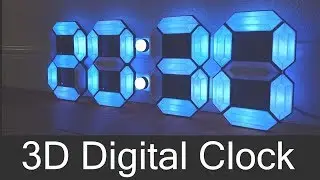 3D Digital Clock