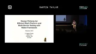 RoboCon 2018  - Design Patterns for Efficient Multi-Platform