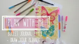 PWM #1 - Wk 19 - May Set Up - Bullet Journal in Discbound Notebook