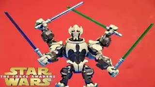 Star Wars Hero Mashers General Grievous Unboxing, Review By WD Toys