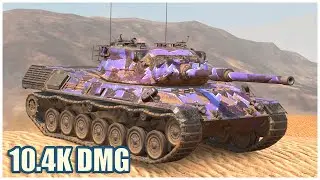 Leopard 1 • 10.4K DMG • 6 KILLS • WoT Blitz