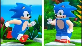 Lego Sonic in Sonic Superstars