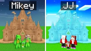 Maizen Family RICH Kingdom vs Mikey Family POOR Kingdom Battle in Minecraft! - Parody Story(JJ TV)