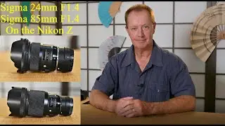 Sigma 24mm and 85mm F1.4 primes for Nikon Z mount