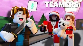 BEATING SANTA Teamers as BACONS in MM2.. 😈 (Murder Mystery 2) *Funny Moments*