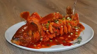 Рыба-белка (松鼠鱼, Sōngshǔ yú). Сазан в кисло-сладком соусе. Китайская кухня.