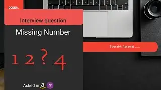 Find missing number in an array || Find the missing number in an array in java || java tutorial