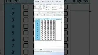 Looking To Make A Progress Tracker Easily #excelshorts #exceltip #exceltutorial