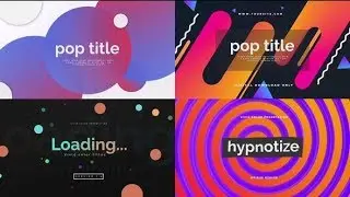 After Effects Template: POP Titles