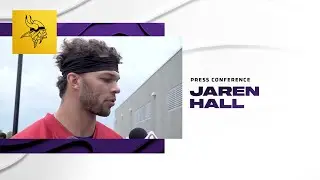 Jaren Hall: Im Happy to Be Playing the Game I Love and Be Back on the Field