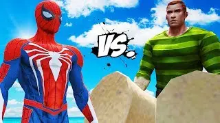 SPIDERMAN vs SANDMAN - Epic Battle