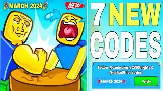 🎉NEW CODES🎉 ARM WRESTLE SIMULATOR CODES (MARCH 2024) - ROBLOX ARM WRESTLE SIMULATOR CODES