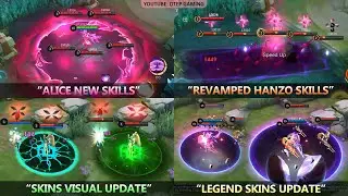 Legend Skin Visual effects Optimization and other MLBB update...