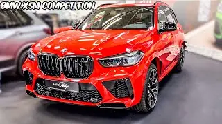 2022 BMW X5 M Competition in Red Toronto M