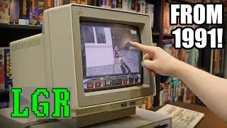 LGR Oddware - IBM 8516 Touchscreen CRT Monitor