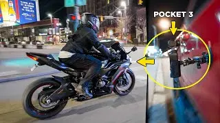 DJI Osmo Pocket 3 ROLLING TEST | Kawasaki ZX6R