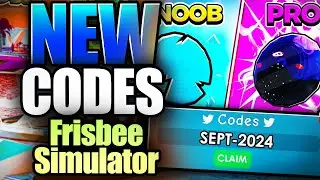 Frisbee Simulator CODES - ROBLOX SEPTEMBER 2024