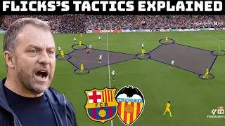 The Good And The Ugly From Flick's Opening Tactics | Barcelona 2-1 Valencia Tactical Analysis