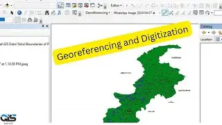 How to do Digitization and Georeferencing in ArcMap || ArcGIS || GIS Analysis