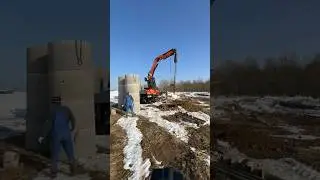 Весь процесс бурения колодца в ускоренном режиме. 